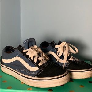 Blue & Black Vans